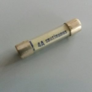 4 amp glass fuse