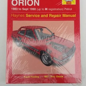 Ford Orion Haynes manual