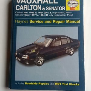 Vauxhall Carlton & Senator workshop Manaul