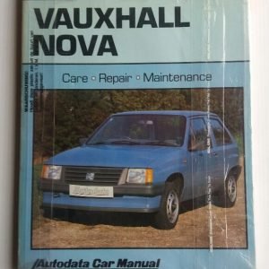 Vauxhall Nova workshop Manual