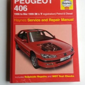 Peugeot 406 96-99 workshop manual