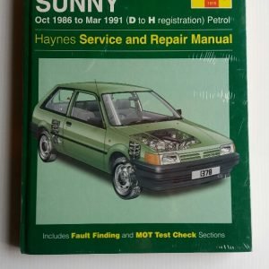Nissan Sunny 86-91 workshop manual